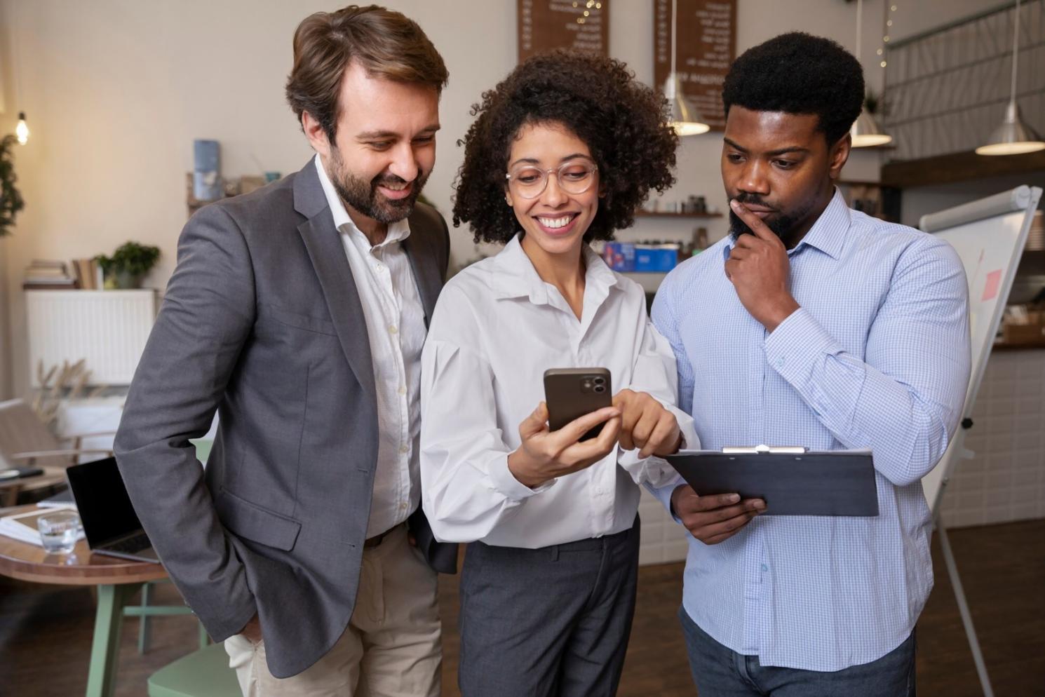 Arbeitsplatz mit Laptop und Finanzunterlagen für Online-Lernen